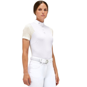 Блузка женская для соревнований Lightweight Piqu? and Tech Mesh S/S