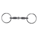 Трензель JTD RG SNAFFLE W/ROLLER SS